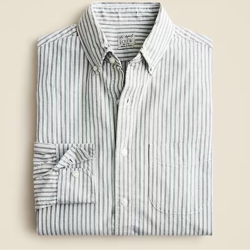 J. Crew Broken-in organic cotton oxford shirt